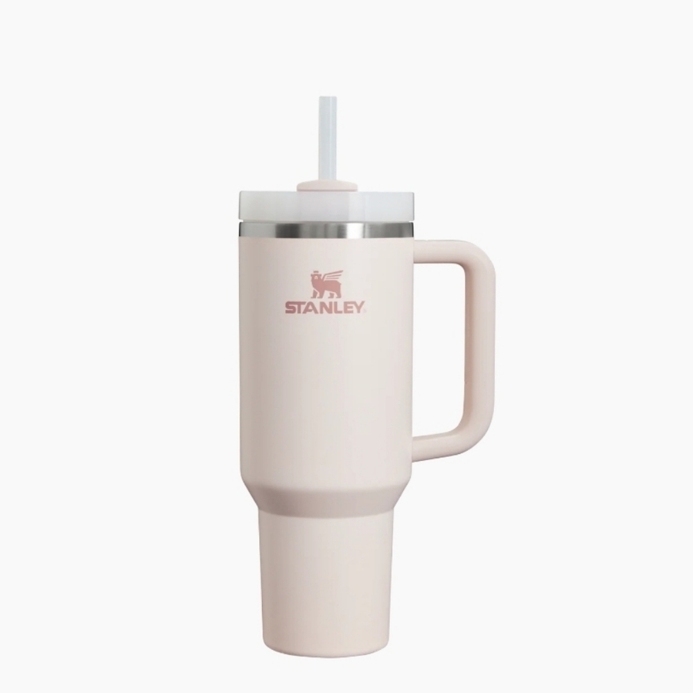 Stanley Almond Rose The Quencher H2.0 Flowstate Tumbler | 40 OZ
